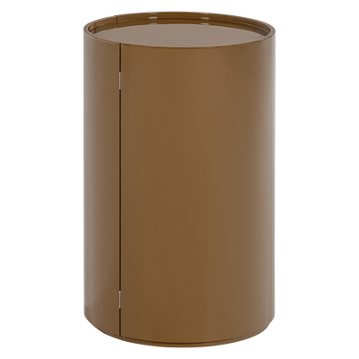 Sera ronde kast 72xo45 cm hout hoogglans honinggeel [fsc]