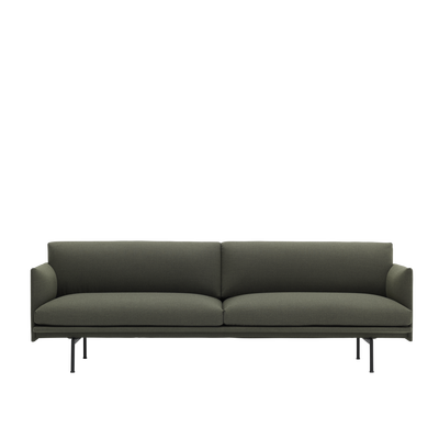 Muuto 3-zitsbank Outline (snel leverbaar)
