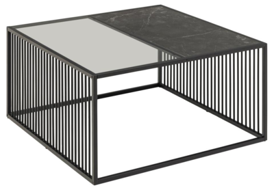 Clune Salontafel - 80 x 80 cm - Zwart