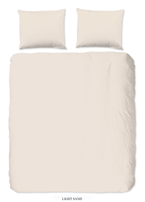 Dekbedovertrek HIP Uni Satijn Beige