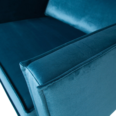 Rodeo fauteuil structure velvet frost