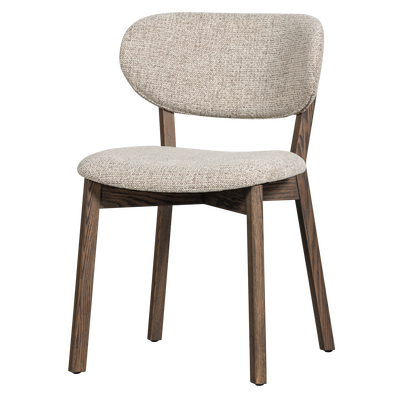 Udar eetkamerstoel naturel met houten frame naturel