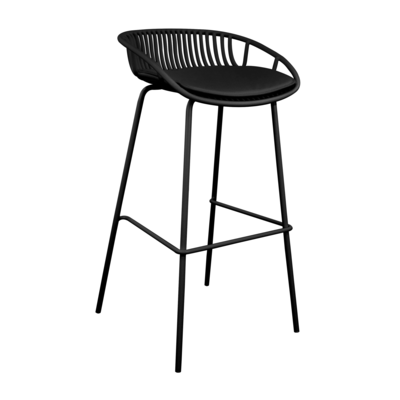 Kick Tuin Barkruk Rio - Zwart