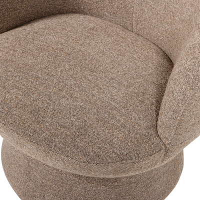 Shuffle draaifauteuil grijs melange