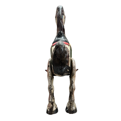 Paard ijzer mixed color uniek