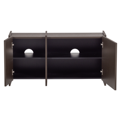 Brock tv meubel 102 cm essen fineer middenbruin [fsc]