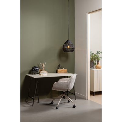 Morros bureaustoel chenille taupe
