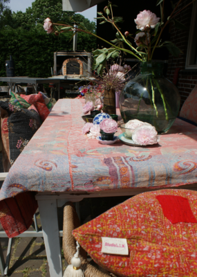 Kussen Kantha vintage 40x60 cm