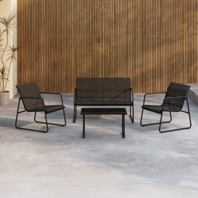 Tuin loungeset Vidar 4 delig