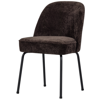 Vogue eetkamerstoel structure velvet brass