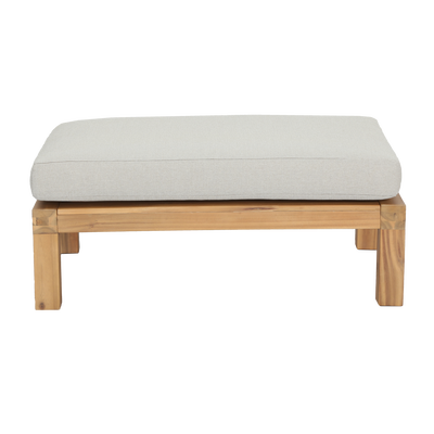 Relax tuin hocker/bijzettafel acaciahout naturel/zand [fsc]
