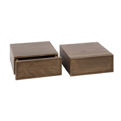 Zwevend Nachtkastje Rand - set van 2