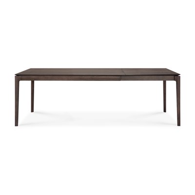 Ethnicraft - Bok uitschuifbare eettafel - bruin eiken