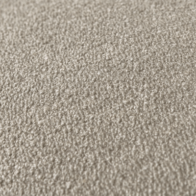 Lofty hocker boucle staalgrijs