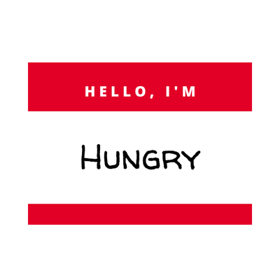 Stickerset - Hello I'm hungry