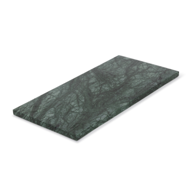 Marmer dienblad M 15x30cm - groen
