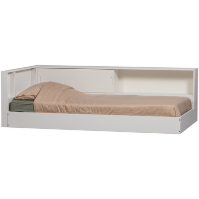 Carter hoekbed links/rechts grenen wit [fsc]