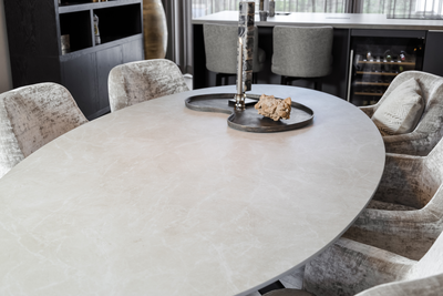 Eettafel Ovaal Fume