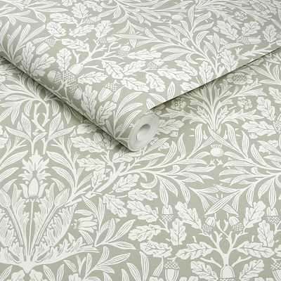 Behang William Morris at Home Acorn