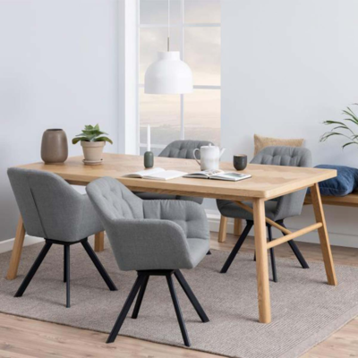 Eettafel Gwen visgraat