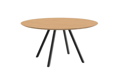 Studio HENK tafel New Classic Rond Quadpod, zwart frame - Smart Collectie