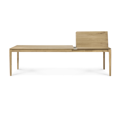 Tafel Bok eiken uitschuifbaar gelakt