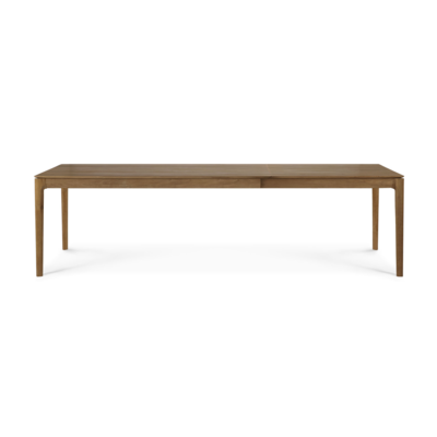 Ethnicraft - Tafel Bok - uitschuifbaar - teak onbehandeld