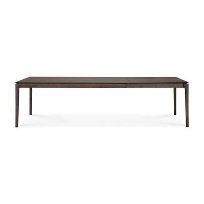 Ethnicraft - Bok uitschuifbare eettafel - bruin eiken