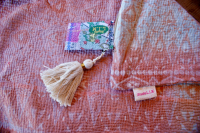 Kussen Kantha vintage 40x60 cm