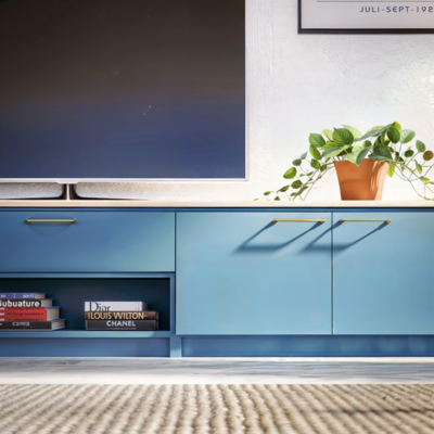 Lundia Original tv kast met deuren en lade