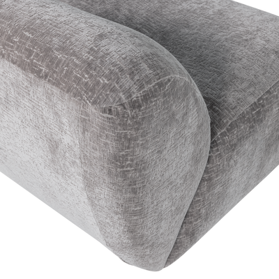 Nomu fauteuil grove chenille lichtbruin [fsc]