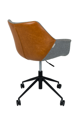 Zuiver Doulton Vintage Brown bureaustoel