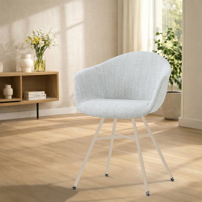 eetkamerstoel Noa-Otis beige onderstel