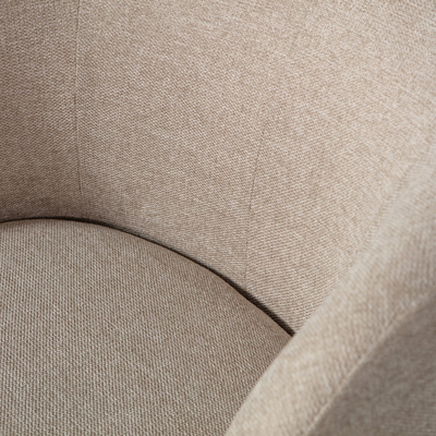 Serra draaifauteuil naturel melange