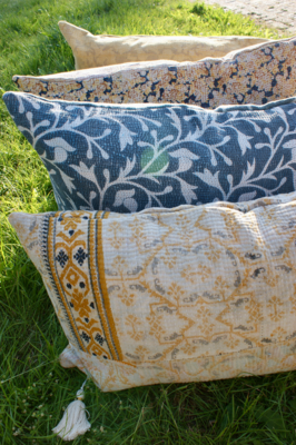 Kussen Kantha vintage 50x70 cm