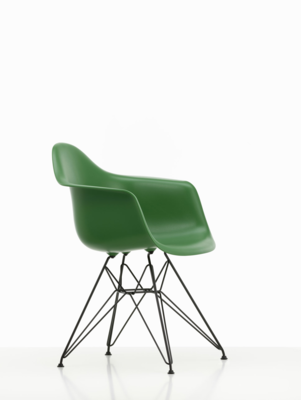 Vitra stoel Eames DAR RE basic dark onderstel