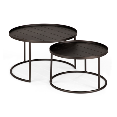 Dienblad koffietafel set voor buiten