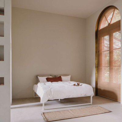 Stalen bedframe °01 | Wit