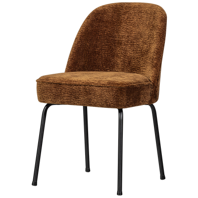 Vogue eetkamerstoel structure velvet brass