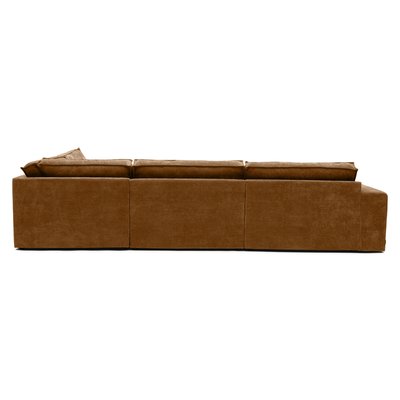 Hoekbank Segment Becotton green