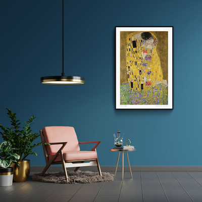 Walljar plexiglas schilderij - Gustav Klimt - De Kus