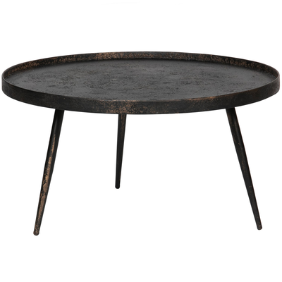 Bounds bijzettafel xl hout/metaal naturel 40xo76 cm