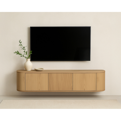 Arlo TV-meubel Naturel Zwevend