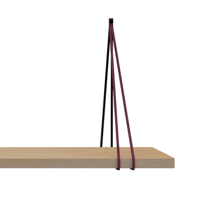 Leren split-plankdragers