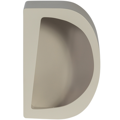 Noam wanddeco halfrond hout dust 15x35x24 cm