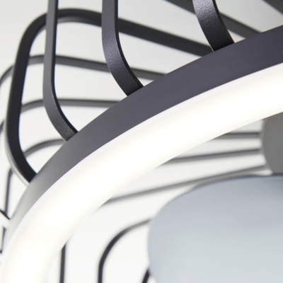 Plafondventilator Capo – Zwart