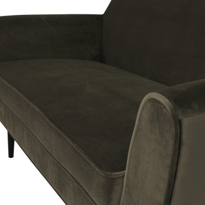 Rocco bank 150 cm velvet off white [fsc]