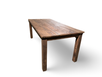 Eettafel teak uniek