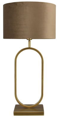 Tafellamp Rico groot brons