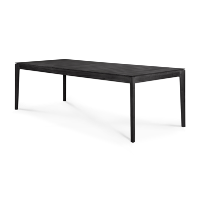 Ethnicraft - Outdoor - Teak Bok tuintafel - zwart